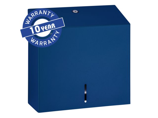 MERIDA STELLA BLUE LINE MAXI folded paper towel dispenser, blue